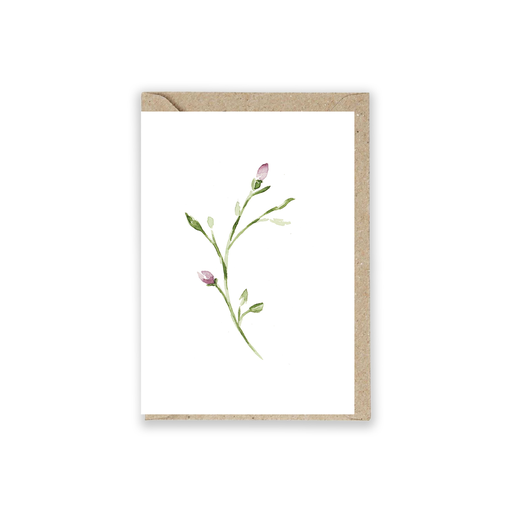 [GK 0.63-5] Grusskarte Floral 5 Stück