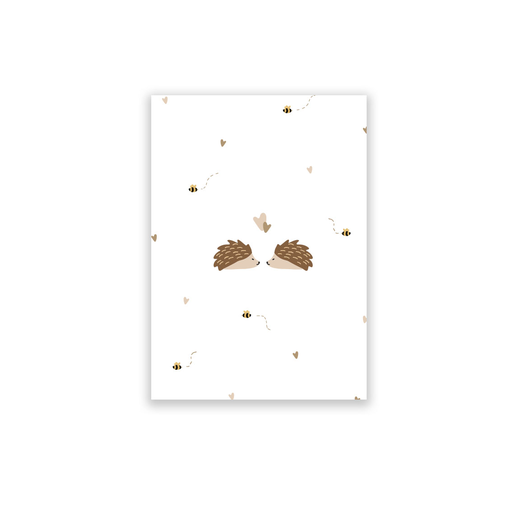 [PK 4.5-10] Postkarte Süsse Igel 10 Stück